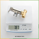 GobekUsa Brass Bidet Spray: Gold/Black, Hot/Cold Mixer Valve, Bathroom Shattaf Sprayer