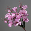 GobekUsa Artificial Orchid Magnolia Bouquet for Wedding Home Decor and Easter, Living Room Fake Flower