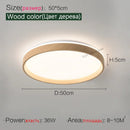 GobekUsa LED Ceiling Lamp: Simple Modern Round Study Bedroom Balcony Light