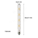GobekUsa LED Filament Tubular Edison Bulb 6000K T10 T185 T225 T30 T300 4W 6W 8W