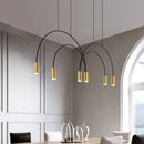 GobekUsa Arc Pendant Light Chandelier - LED Suspension Lamp for Kitchen Island