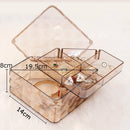 GobekUsa Elegant Jewelry Boxes and Cosmetic Jars - Plastic Storage Containers