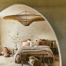 GobekUsa Handmade Rattan Pendant Light for Dining Room, Living Room, Bedroom, Hotel