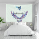 GobekUsa Imagine Dragons Band Poster Tapestry Rock Singer Wall Art Banner Decoration