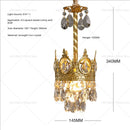 GobekUsa Crystal Chandelier: Modern Luxury Lighting for Dining, Bedroom, and Living Room