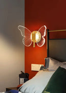 GobekUsa Butterfly Copper Wall Lamp for Luxury Home Decor