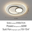 GobekUsa LED Chandelier: Modern Living Room Bedroom Dining Room Kitchen Lighting