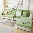 GobekUsa Jacquard Sofa Seat Cover: Stretchable, Washable & Removable Protector