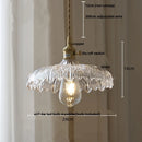 GobekUsa Amber Glass LED Pendant Lamp 200cm Wire Adjustable Nordic Modern Simple Hanging Lights