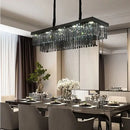 GobekUsa Gold Crystal Chandelier for Living Room Bedroom Decor