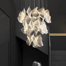 GobekUsa LED Art Acrylic Pendant Light for Modern Luxury Staircase Chandelier