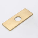 GobekUsa 4" Hole Cover Deck Plate for Sink Faucets - Black/Gray/Gold Finishes