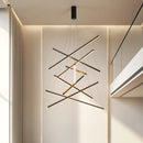 GobekUsa LED Stair Chandelier: Modern, Simple, Villa Hall, Hotel Decor, Indoor Lighting