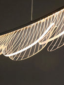 GobekUsa Italian Copper Chandelier: Modern, Luxury, Light Guide Design for Restaurant and Bar