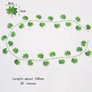 GobekUsa Ivy Green Fake Leaves Garland Vine Wall Decoration Artificial Plants