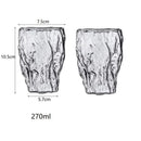 GobekUsa Heat-Resistant Glass Drinkware Set for Home Bar: Coffee, Wine, Whiskey, Tea, Juice.