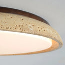 GobekUsa Acryl Travertine LED Ceiling Lights - Modern Natural Stone Ceiling Lamp