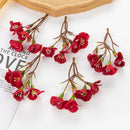 GobekUsa Artificial Flowers: Christmas Decor, Home Wedding Bouquet, Scrapbooking Bouquets