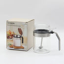 GobekUsa Glass Seasoning Pot with PP Lid Kitchen Supplies
