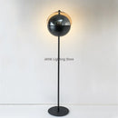 GobekUsa Glass Hemisphere LED Floor Lamp for Bedroom Living Room, High-end Decor Lighting