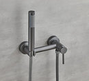 GobekUsa Bathroom Bidet Faucet Set with Hot Cold Spray Gun Nozzle & Copper Hardware