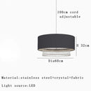 GobekUsa Crystal Pendant Chandelier with LED Lighting