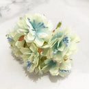 GobekUsa Blue Flower Stamen Berries Bundle for DIY Wedding Cake Decor