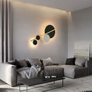 GobekUsa LED Wall Lamp: Nordic Minimalist Modern Bedroom Living Room Sofa Background Art