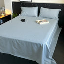 GobekUsa Luxe Cotton Satin Stripe Bed Sheet Set with 2 Pillowcase