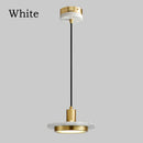 GobekUsa LED Marble Pendant Lights: Luxury Home Decor Chandelier for Dining Table and Bedroom