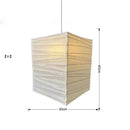 GobekUsa Japanese Wabi Sabi Pendant Light LED E27 Noguchi Akari Rice Paper Ceiling Hanging
