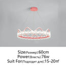 GobekUsa Crystal Flower Ring Chandelier for Modern Living and Bedroom