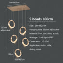 GobekUsa Circle Ring LED Chandelier Light for Luxe Living Spaces