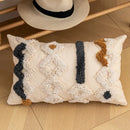 GobekUsa Bohemian Beige Cushion Cover for Home Decor Sofa Bed 30x50cm/45x45cm