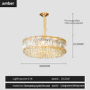 GobekUsa French Crystal Chandelier for Living Room, Dining Room, and Master Bedroom