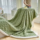 GobekUsa Lambswool Coral Flannel Blanket for Home & Office - Cozy Sofa & Bed Cover