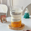GobekUsa Glass Coffee Mug Tea Milk Beer Tumbler Heat-resistant Drinking Cup