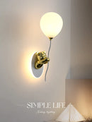 GobekUsa Bear Artistic Kids Room Wall Lamp