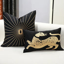 GobekUsa Embroidery Pillow Covers 50cm x 50cm Decorative Home Hotel Pillow Case