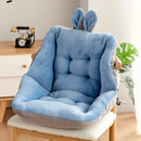 GobekUsa Cartoon Velvet Chair Cushion with Back Support