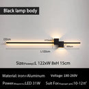 GobekUsa LED Interior Wall Lamp Black White Room Decor Modern Minimalist Lighting