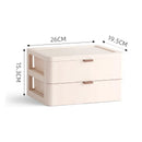 GobekUsa Desktop Organizer Drawer Cosmetic Rack Jewelry Storage Box
