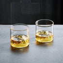GobekUsa Glacier Wine Cup: Japanese Style Whisky Glass with Fuji Artwork