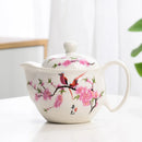 GobekUsa Blue and White Porcelain Tea Pot Set