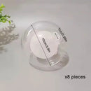 GobekUsa 1/4/8pcs Pack 1cm Opening G4 Glass Shade Replacement Globes for Chandelier