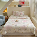 GobekUsa Cartoon Patchwork Summer Cooling Blanket Lightweight Air Condition Comforter
