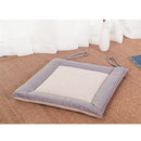 GobekUsa Linen Seat Cushion: Comfortable Non-slip Chair Pad with Strap