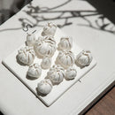 GobekUsa Bud Shape 3D Ceramic Wall Décor Pendant for Room Decoration