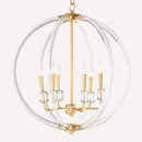 GobekUsa Country Industrial Ball Chandelier for Home Decor, Bedroom, Living & Dining Room