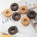 GobekUsa Black Walnut Donuts Bag Clip: Wooden Sealing Clips for Stylish Kitchen Organization